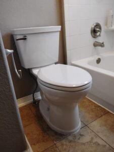 Toilet Replacement (After) by Castle rock highlands ranch handyman