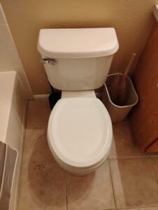 Toilet Install by local denver handyman