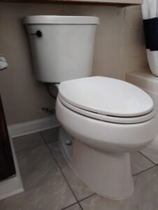 Toilet Replacement (After) by Castle rock highlands ranch handyman